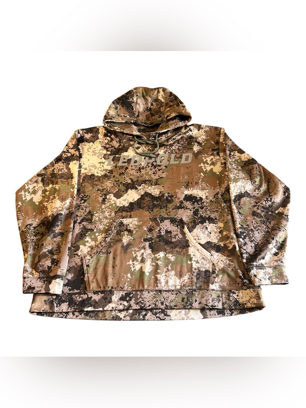 Leupold Mens Camouflage Pullover Hoodie Size 2XL - Great For Hunting Season